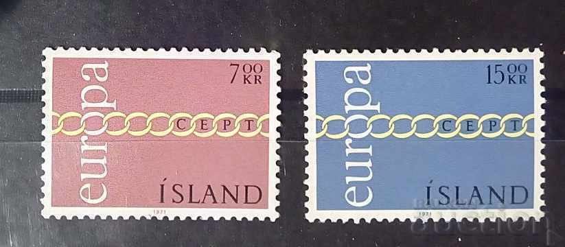 Ισλανδία 1971 Ευρώπη CEPT MNH Ισλανδία 1971 Ευρώπη CEPT MNH