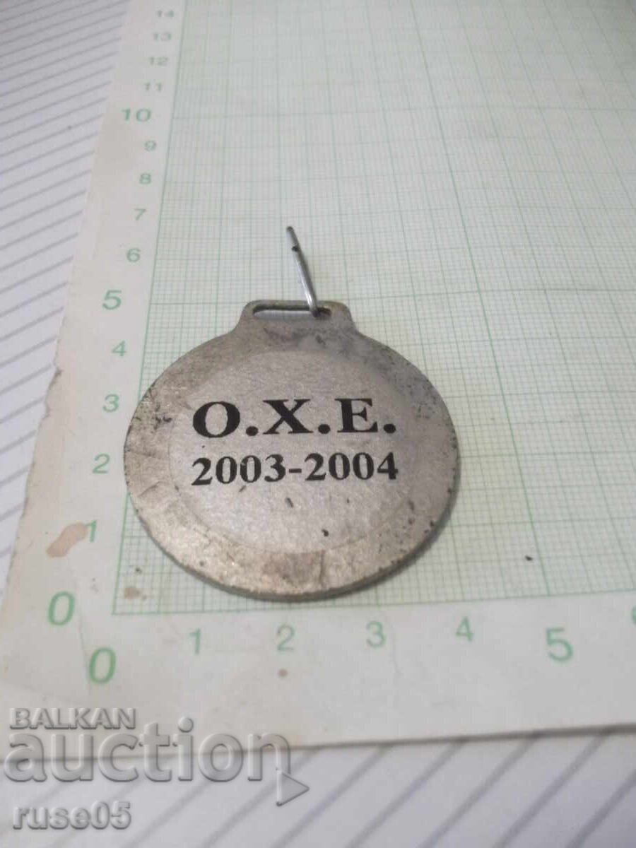 Delivery of Handball Medal "O.H.E. - 2003-2004" Delivery of Handball Medal "O.H.E. - 2003-2004"