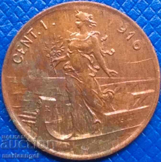 1 centesimo 1916 Italia Victor Emmanuel III 1869-1947 - 5 1 centesimo 1916 Italia Victor Emmanuel III 1869-1947 - 5