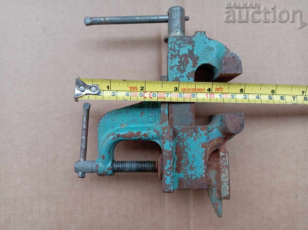 Small Jeweler's Vice Clockmaker's with Anvil with price 41.00 BGN | € 20.96