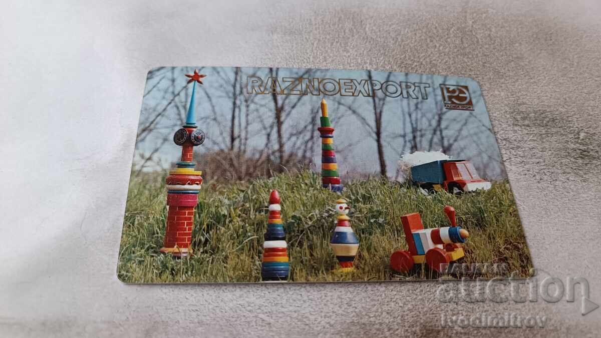 RAZNOEXPORT Calendar 1978 RAZNOEXPORT Calendar 1978