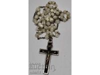 Rosary with mother-of-pearl
