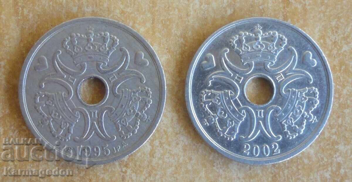 5 κορώνες 1995, 2002 - Δανία με τιμή € 1.30 | 2.54 BGN