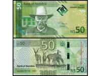 ❤️ ⭐ Namibia 2025 50 dollars UNC new ⭐ ❤️