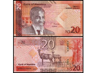 ❤️ ⭐ Namibia 2025 20 Dollars UNC New ⭐ ❤️
