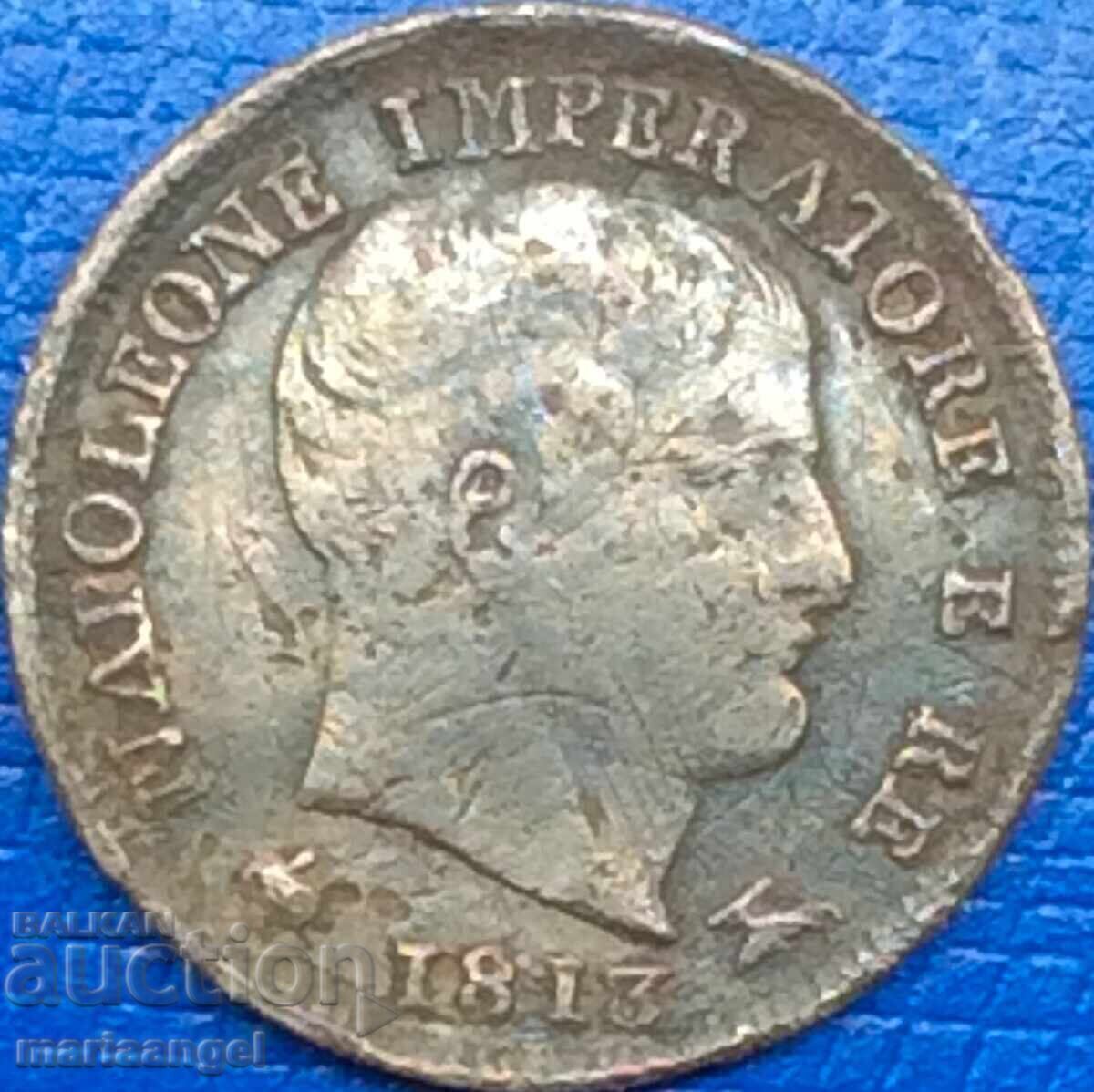 Ναπολέων 5 σόλδι 1813 Ιταλία Μ-Μιλάνο ασήμι με τιμή 42.00 BGN | € 21.47 Ναπολέων 5 σόλδι 1813 Ιταλία Μ-Μιλάνο ασήμι με τιμή 42.00 BGN | € 21.47