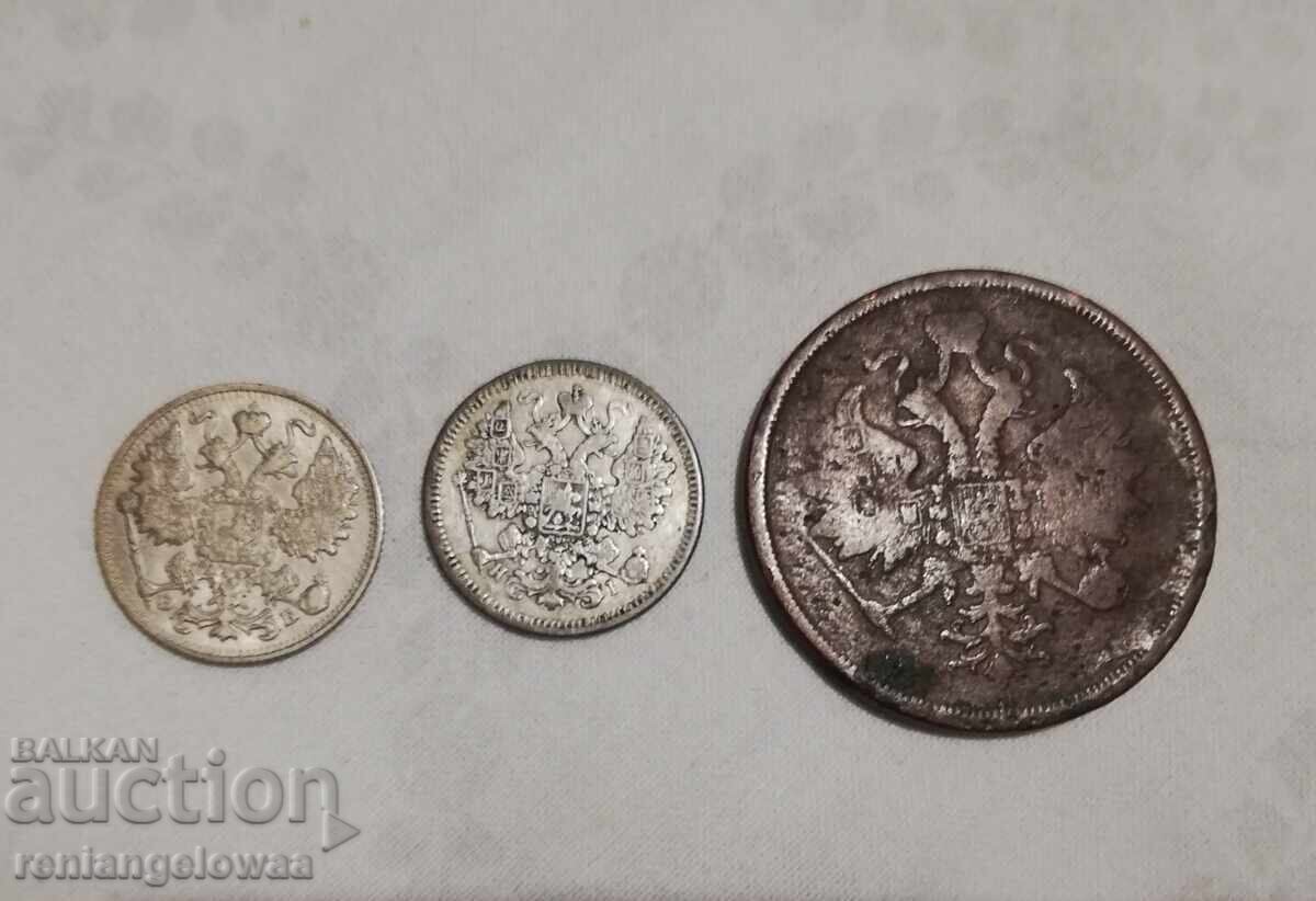 Лот стари руски монети с цена 1.50 лв. | € 0.77