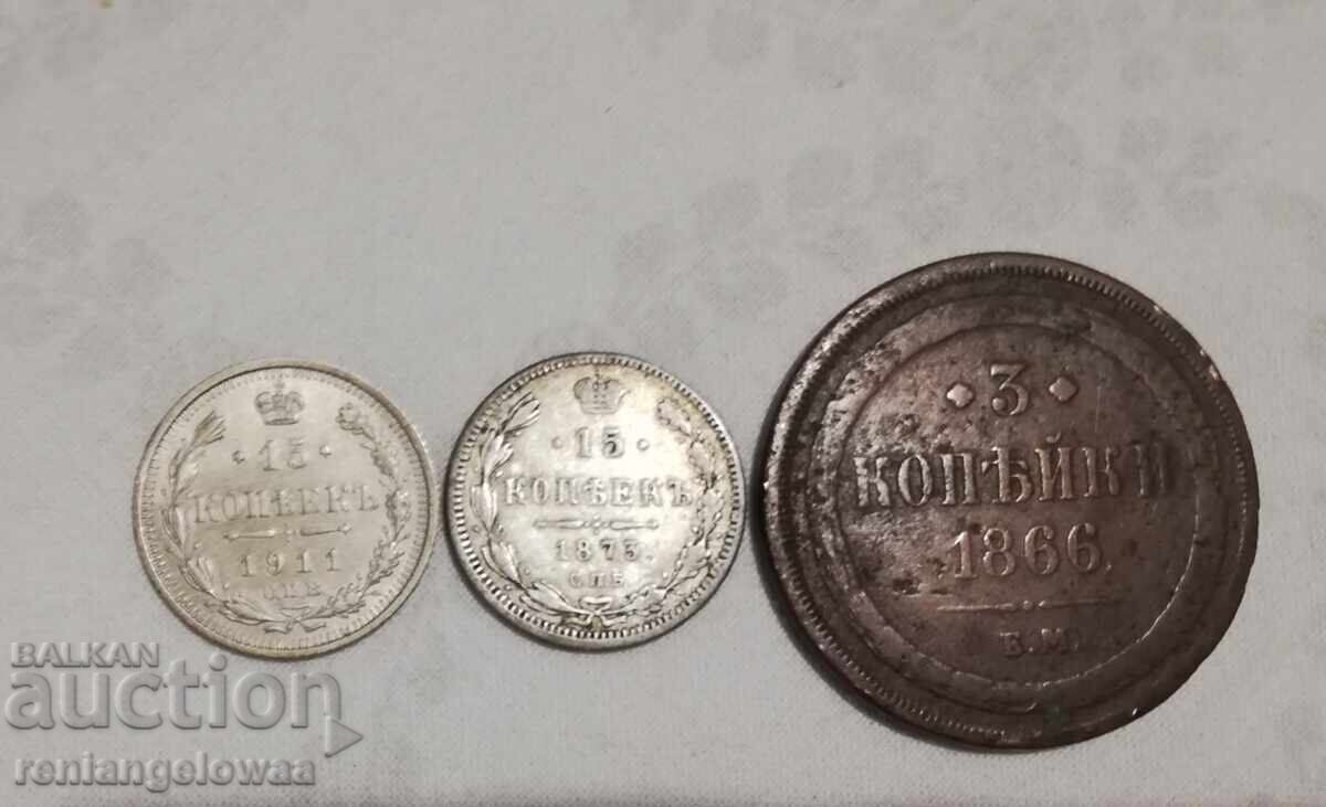 Лот стари руски монети