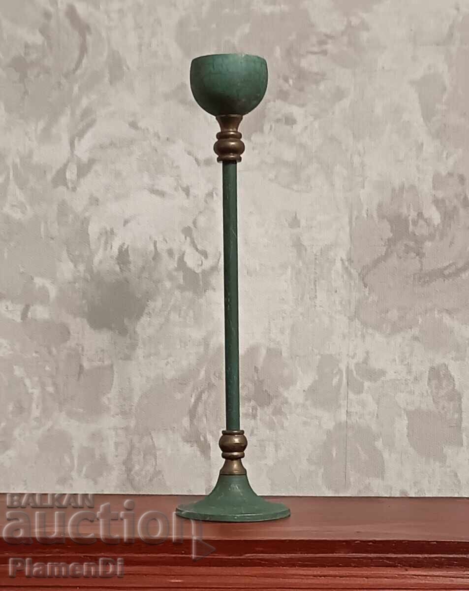 Vintage, Retro candlestick, Art Deco style with price 25.00 BGN | € 12.78 Vintage, Retro candlestick, Art Deco style with price 25.00 BGN | € 12.78