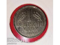 Германия / ФРГ  - 1 марка от 1950 година  ( F )