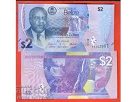 ТОП ЦЕНА БЕЛИЗ BELIZE 2 $ емисия - issue 2025 НОВА UNC