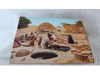 Postcard KANO Indigo Dyeing