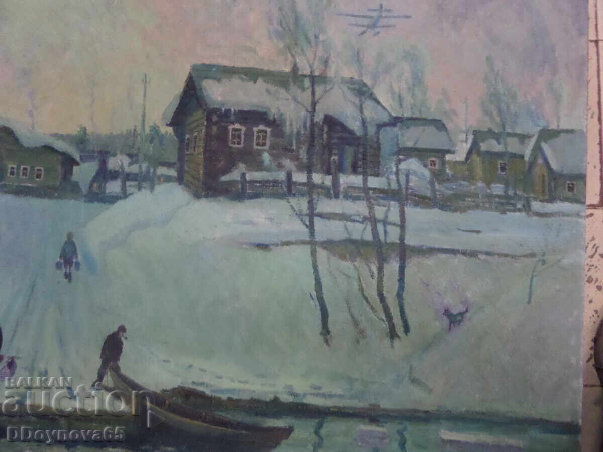 Παράδοση Παλιός πίνακας του Γκεόργκι Παούνοφ - Παούνετς