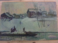 Παλιός πίνακας του Γκεόργκι Παούνοφ - Παούνετς