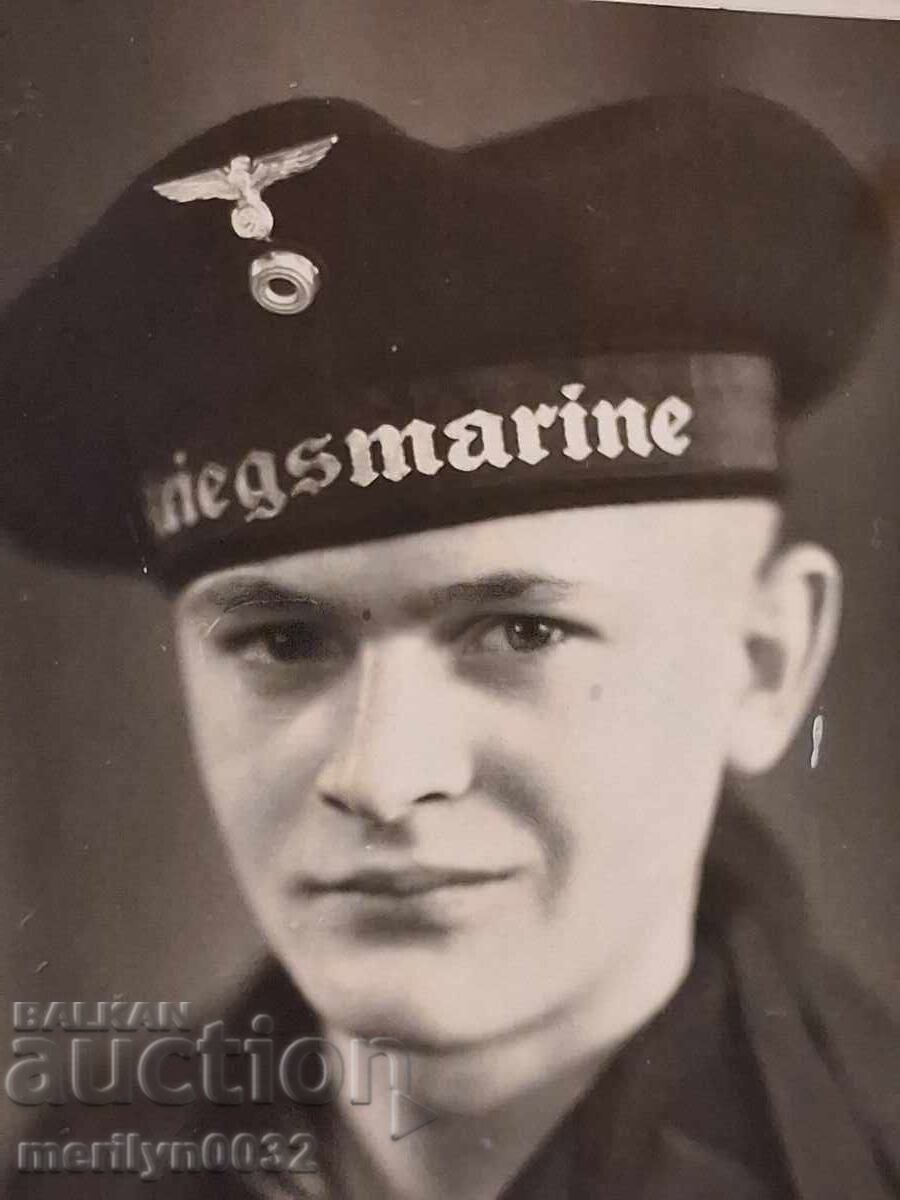 Photograph German soldier WW2 Kriegsmarine Wehrmacht ORIGINAL with price 29.00 BGN | € 14.83 Photograph German soldier WW2 Kriegsmarine Wehrmacht ORIGINAL with price 29.00 BGN | € 14.83