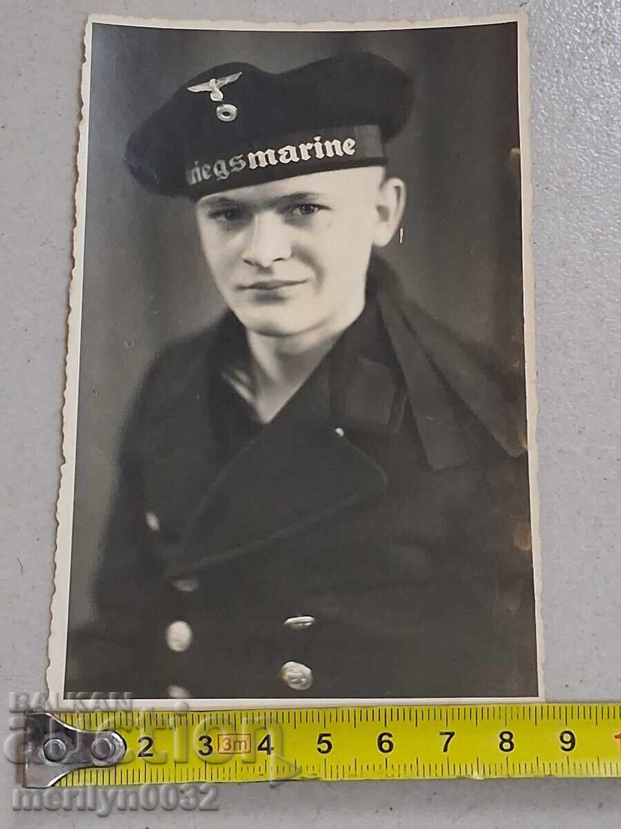 Photograph German soldier WW2 Kriegsmarine Wehrmacht ORIGINAL - 5 Photograph German soldier WW2 Kriegsmarine Wehrmacht ORIGINAL - 5