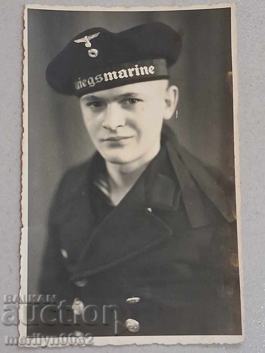 Photograph German soldier WW2 Kriegsmarine Wehrmacht ORIGINAL - 6 Photograph German soldier WW2 Kriegsmarine Wehrmacht ORIGINAL - 6