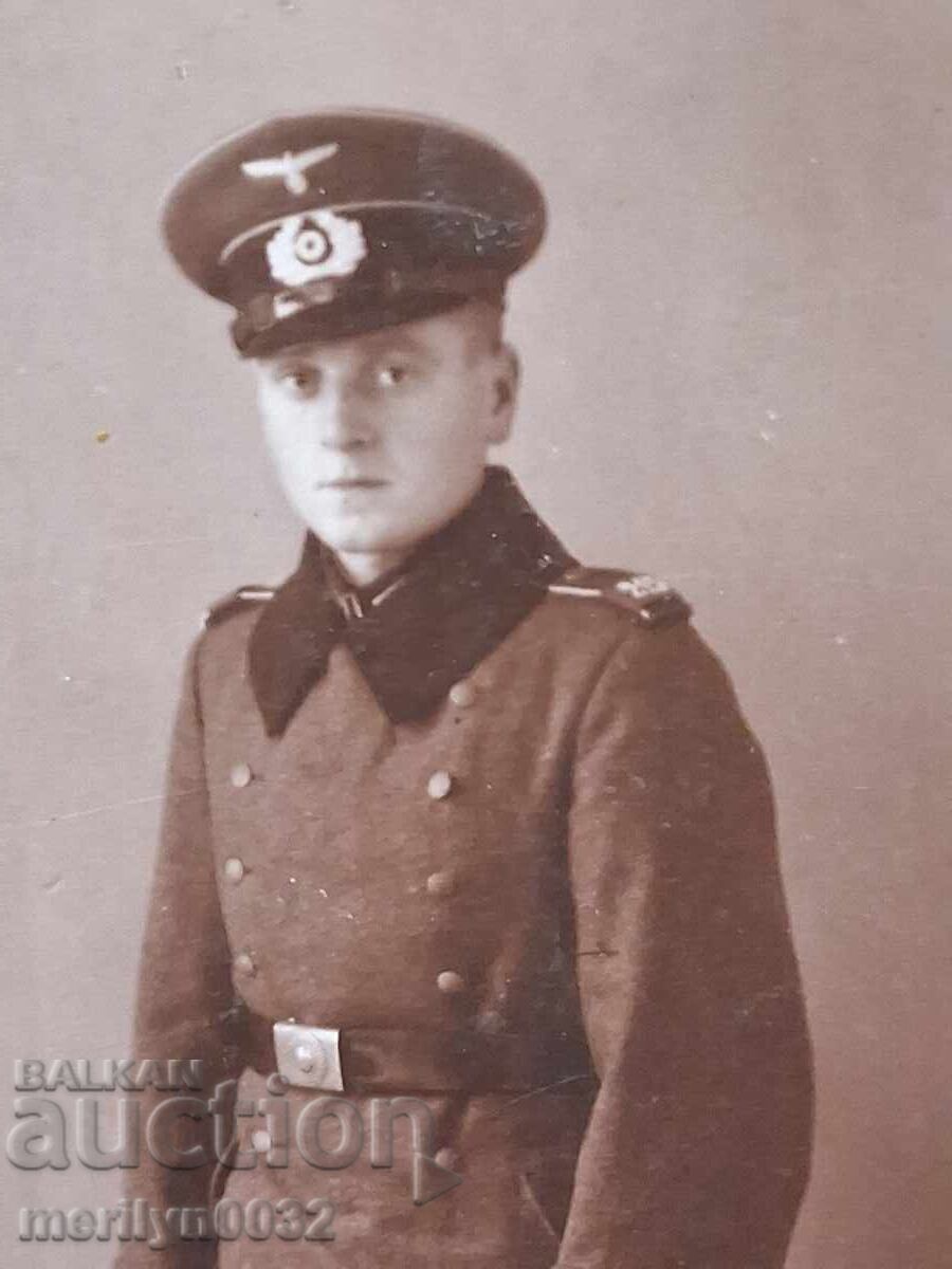 Photo German soldier WW2 Wehrmacht Third Reich ORIGINAL with price 29.00 BGN | € 14.83 Photo German soldier WW2 Wehrmacht Third Reich ORIGINAL with price 29.00 BGN | € 14.83