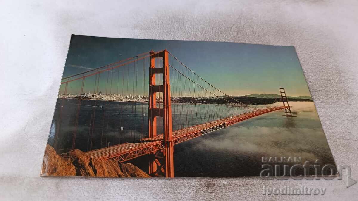 Ταχυδρομική κάρτα San Francisco The Golden Gate Bridge 1980 Ταχυδρομική κάρτα San Francisco The Golden Gate Bridge 1980