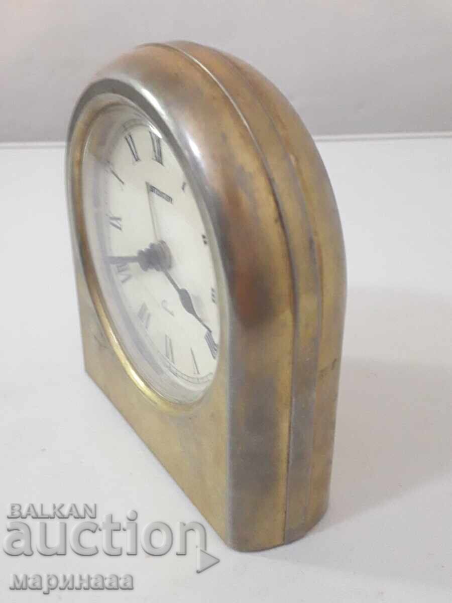 OLD CLOCK. SOLID METAL. CASE. W. GERMANY with price 6.00 BGN | € 3.07 OLD CLOCK. SOLID METAL. CASE. W. GERMANY with price 6.00 BGN | € 3.07