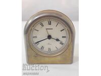 OLD CLOCK. SOLID METAL. CASE. W. GERMANY