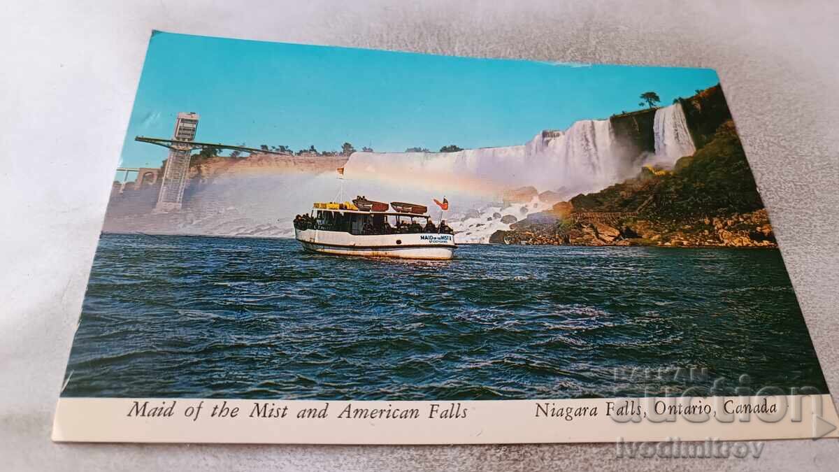 Пощенска картичка Ontario, Canada Niagara Falls Пощенска картичка Ontario, Canada Niagara Falls