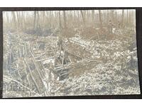 5208 Kingdom of Bulgaria Destroyed Military Trenches WWI