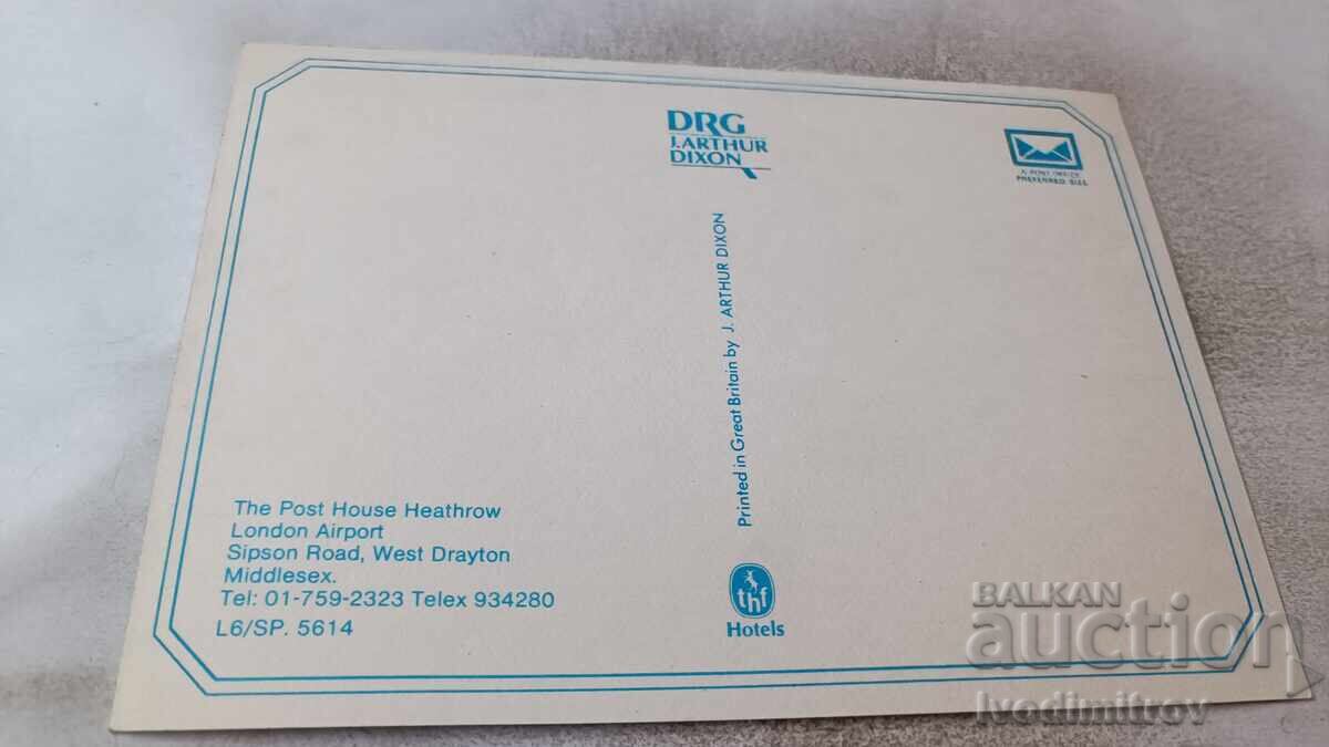 Ταχυδρομική κάρτα London The Post House Heathrow Airport με τιμή 0.85 BGN | € 0.43 Ταχυδρομική κάρτα London The Post House Heathrow Airport με τιμή 0.85 BGN | € 0.43