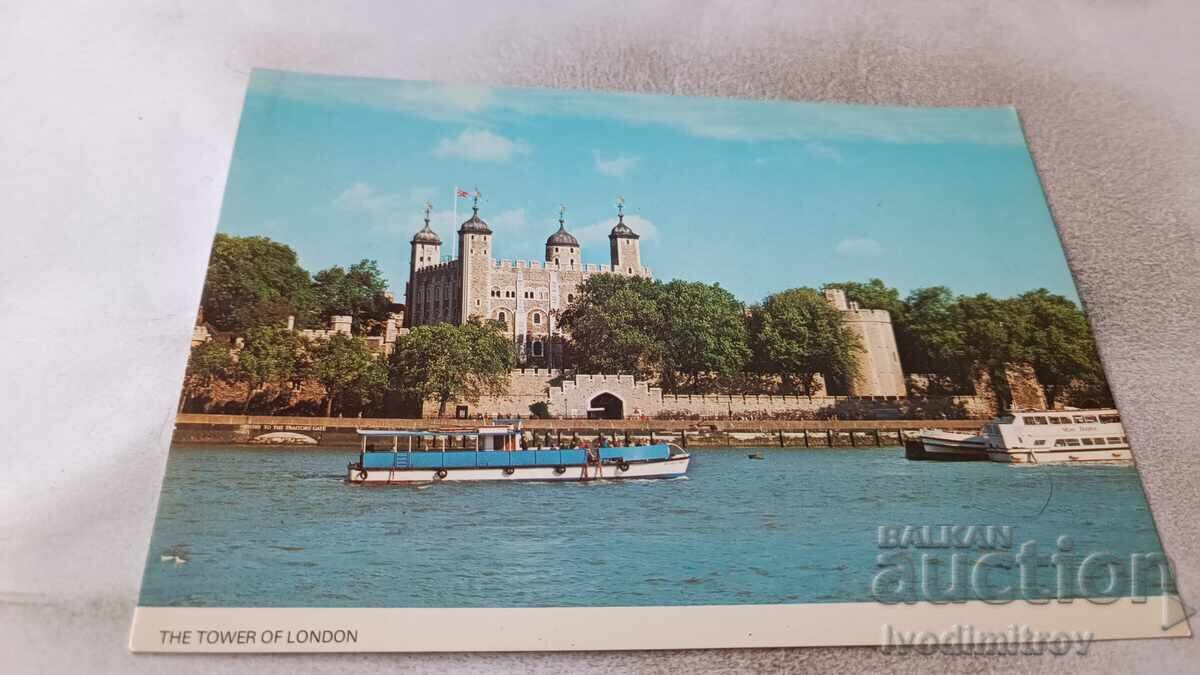 Postcard London The Tower of London Postcard London The Tower of London