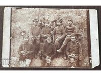 5215 Kingdom of Bulgaria soldiers with gas masks 1916 WWI