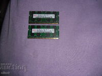 148. RAM for laptop DDR2 800 MHz, PC2-6400, 2GB, Hynix. Kit of 2 pieces