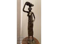 Масивна винтидж бронзова пластика, 570гр