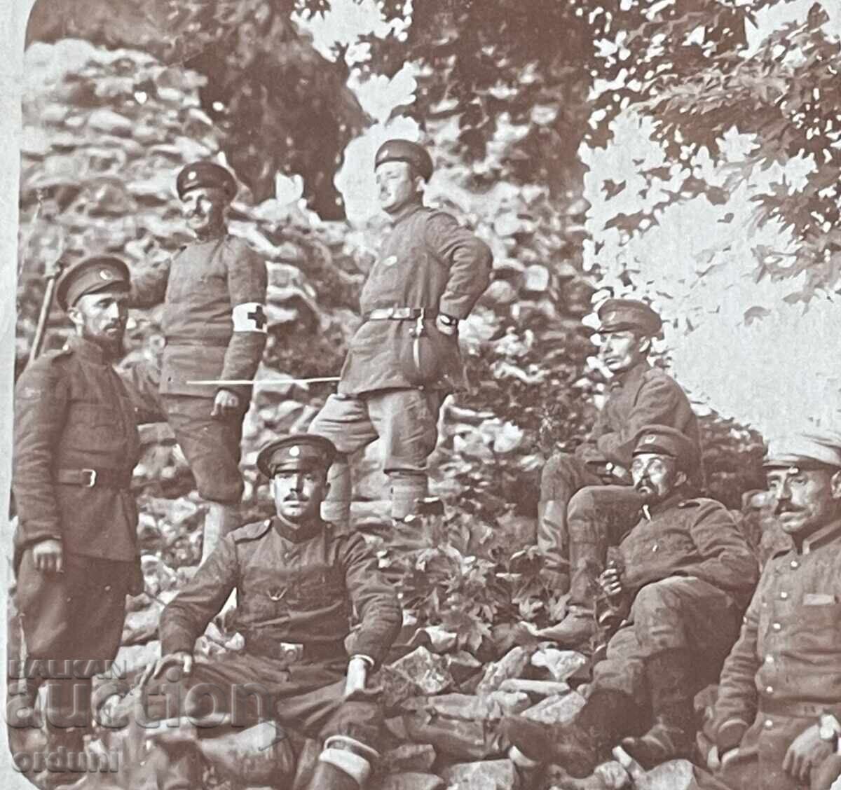 5218 Kingdom of Bulgaria Soldiers from the 2nd Macedonian Regiment WWI with price 15.00 BGN | € 7.67