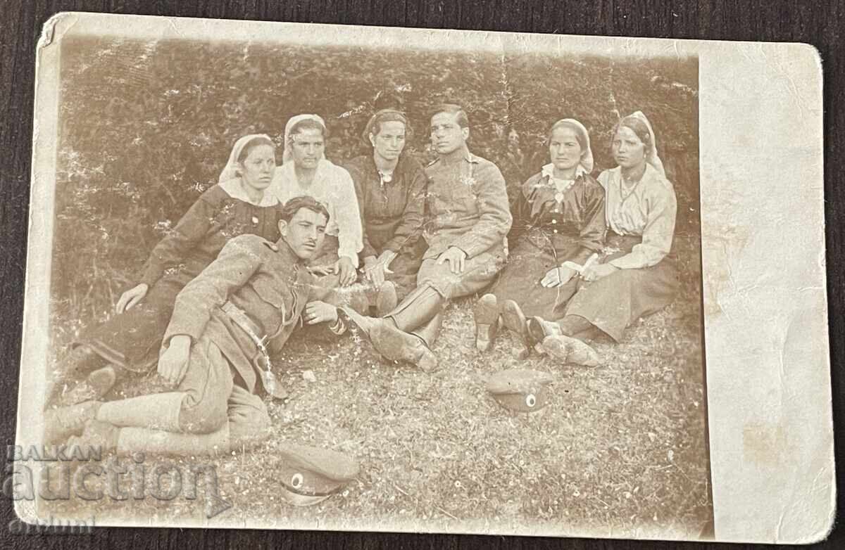 5219 Kingdom of Bulgaria Soldiers Nurses Military Lazaret