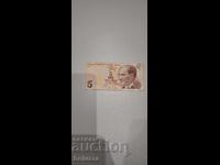 5 Lire Turcești