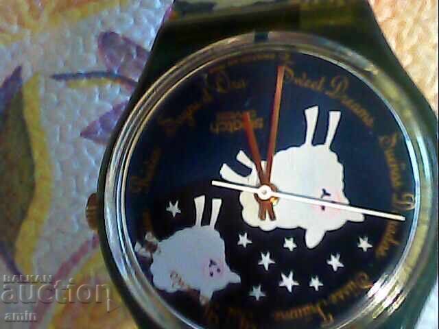 красив 4асовник swatch сес нова батри работи первектно - 5 красив 4асовник swatch сес нова батри работи первектно - 5