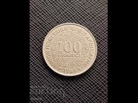 Δυτική Αφρική 100 φράγκα 1969