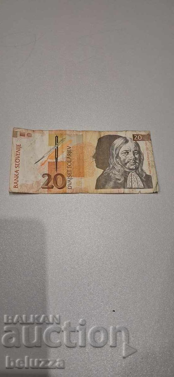 20 tolari Slovenia
