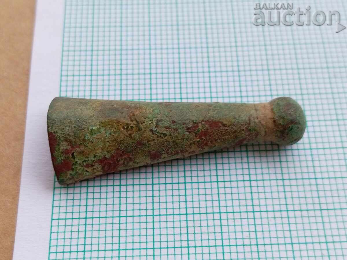 старинен малък накрайник за кания на кама нож байонет - 5 старинен малък накрайник за кания на кама нож байонет - 5