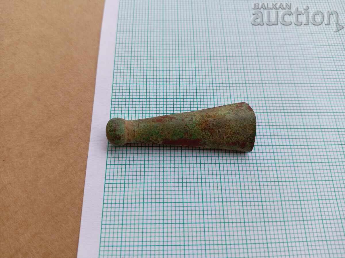 старинен малък накрайник за кания на кама нож байонет - 6 старинен малък накрайник за кания на кама нож байонет - 6