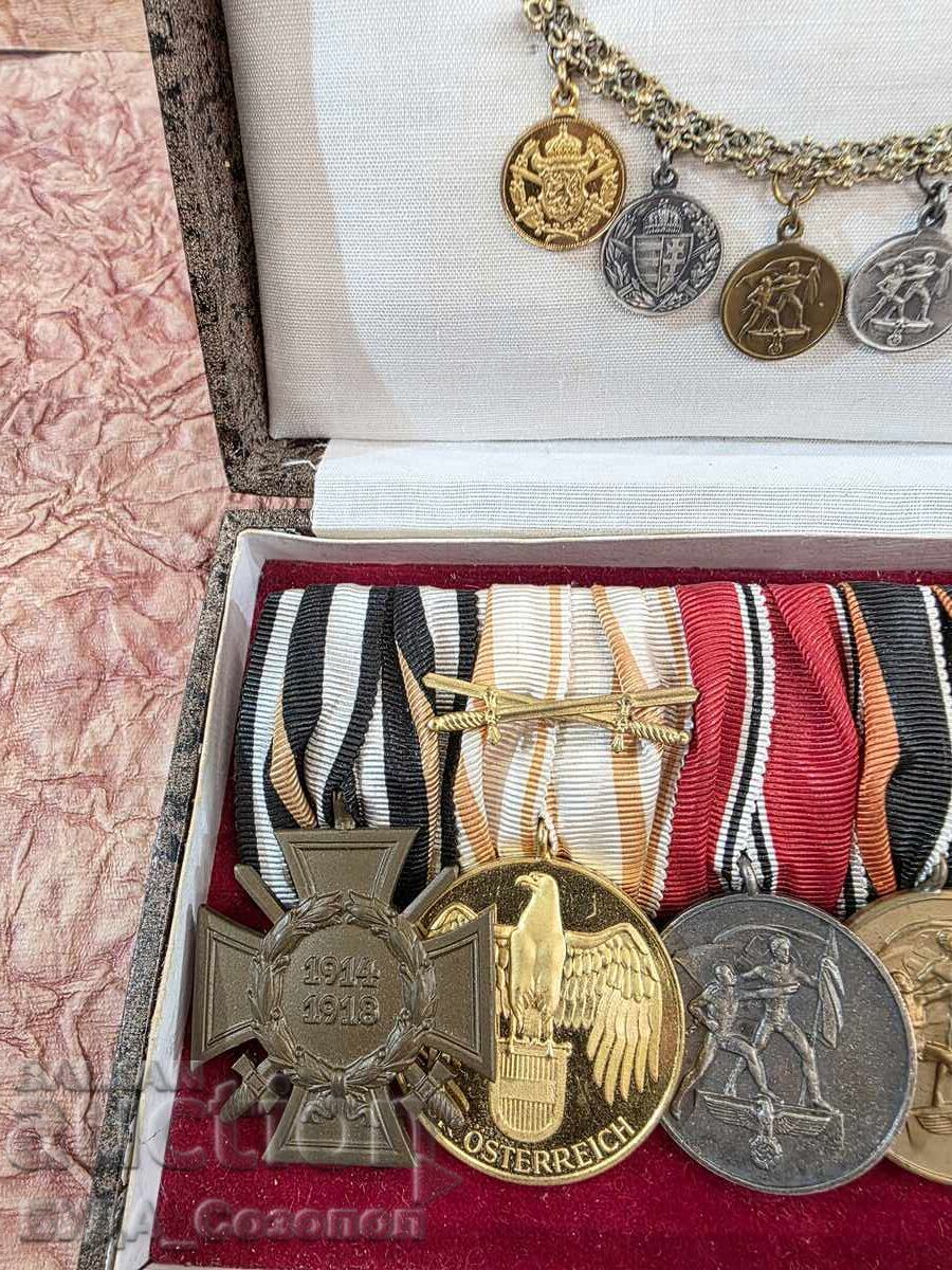 Лот от 6 медала на колодка и миниатюри ПСВ, ВСВ с цена € 945.89 | 1850.00 лв.