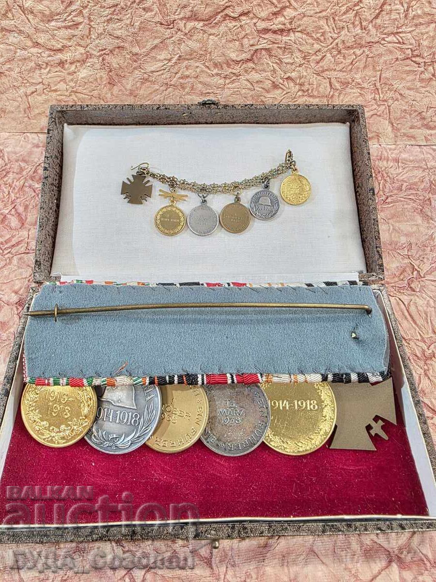 Доставка на Лот от 6 медала на колодка и миниатюри ПСВ, ВСВ