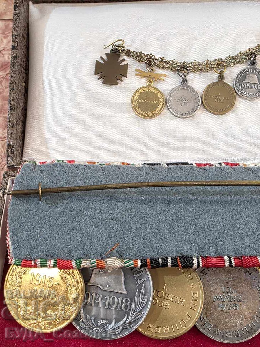 Παρτίδα 6 μεταλλίων σε κορδέλες και μικρογραφίες ΠΒΣ, ΜΠΠ - 6 Παρτίδα 6 μεταλλίων σε κορδέλες και μικρογραφίες ΠΒΣ, ΜΠΠ - 6