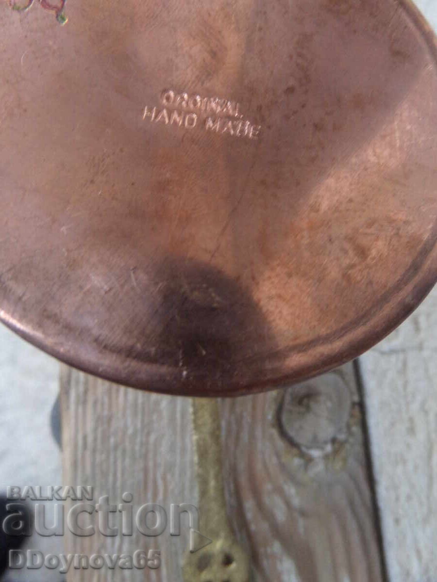 Wrought copper, five-piece set for Turkish coffee - 5 Wrought copper, five-piece set for Turkish coffee - 5