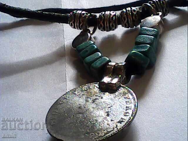 Old silver coin set with coin elements without a stamp - 5