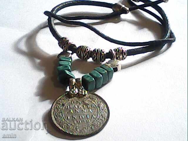 Old silver coin set with coin elements without a stamp - 6