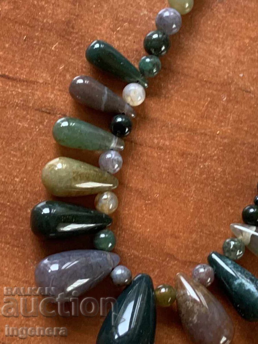 Доставка на ГЕРДАН ЛАНЕЦ ВЕРИЖКА КОЛИЕ КАМЪНИ