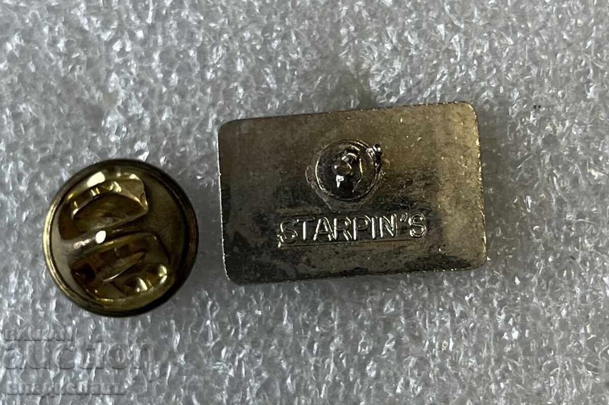 Риболовна марка Mitchell Митчел маркирана на гърба с цена 6.00 лв. | € 3.07