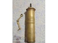 Bronze coffee grinder