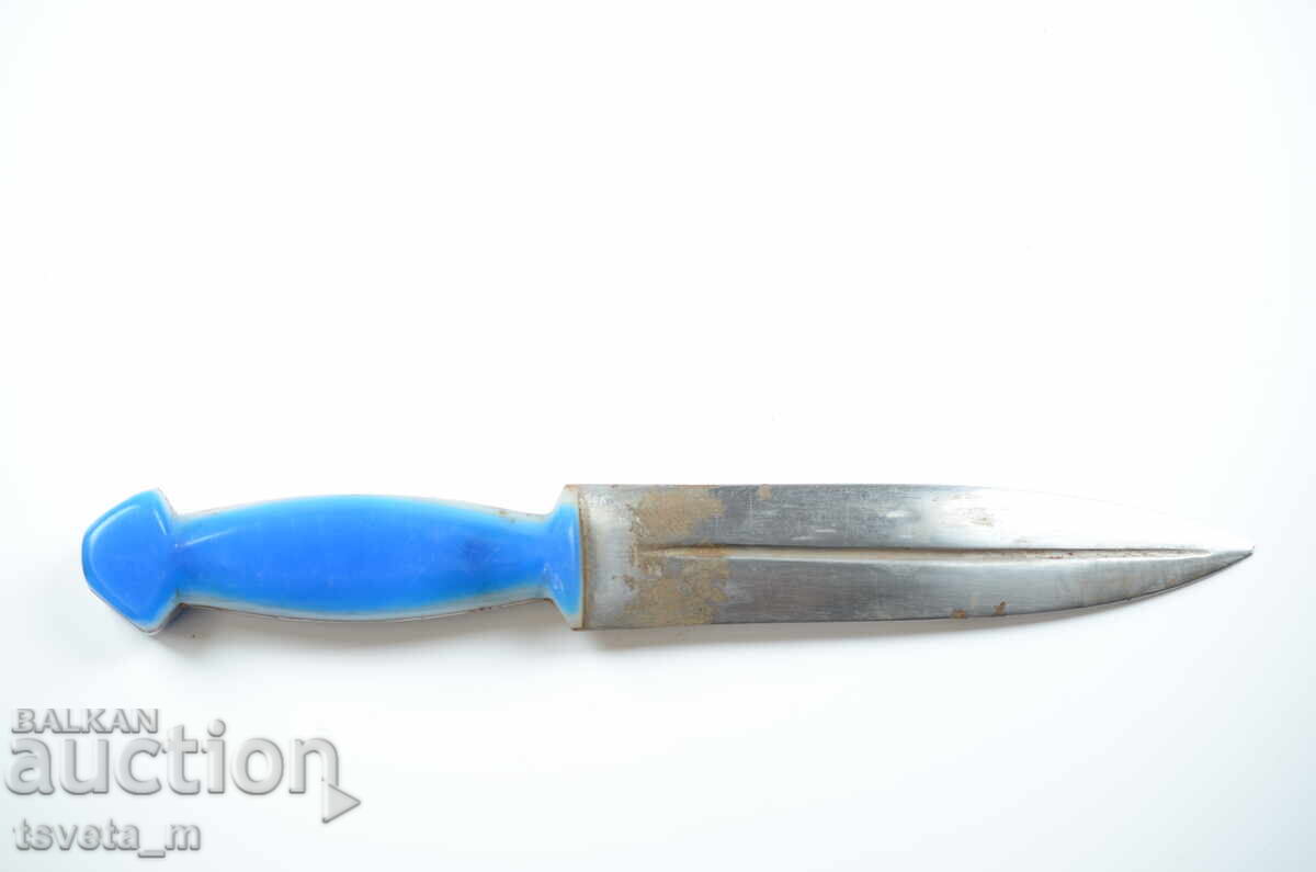 Аукцион Старинен нож кама с кания